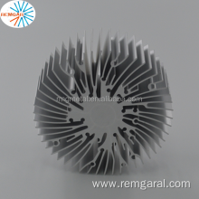 cnc machined extruded aluminum heat sink with fan